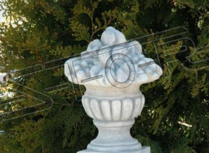 Stein Dekoraton Pflanze Figur Garten Terrasse Statuen Figuren